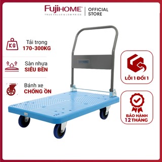 Xe đẩy hàng gấp gọn 4 bánh nhập khẩu ADVINDEQ, bánh xe chống ồn, chính hãng bảo hành 1 năm