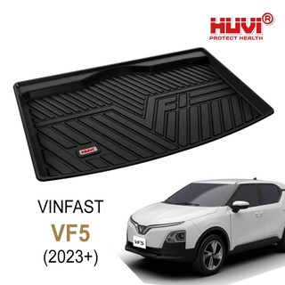 Thảm lót cốp 3D xe VINFAST VF5 2023+ chính hãng HUVI Việt Nam