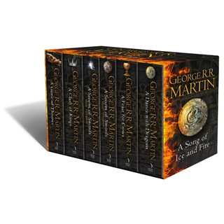  Sách - Bộ truyện tiếng Anh Game of Thrones - A Song of Ice and Fire: The Complete Boxset of All 6 Books 