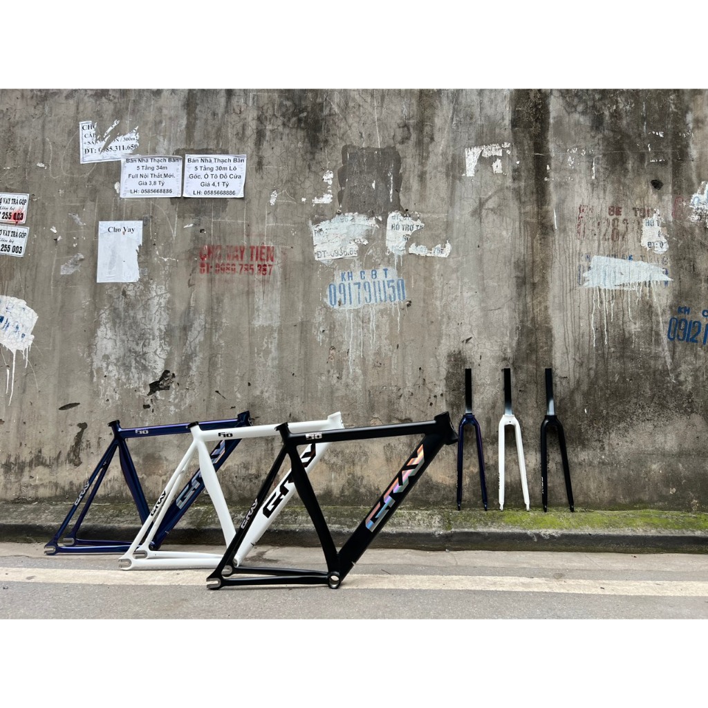 KHUNG FIXED GEAR CHÍNH HÃNG GIÁ TỐT GRAY F10