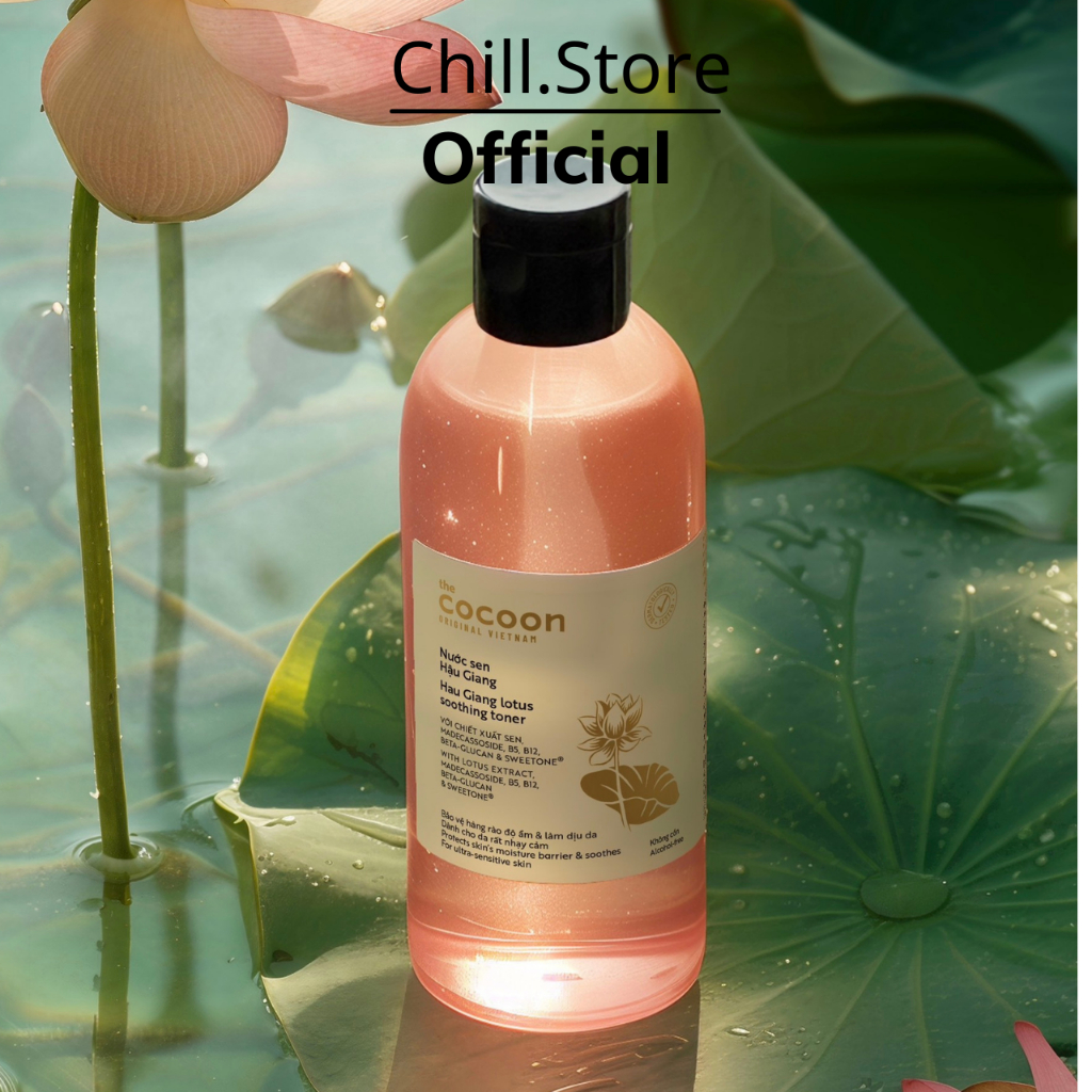 Bigsize - Nước sen Hậu Giang Cocoon (toner) Cocoon 140/310ml Cấp Ẩm
