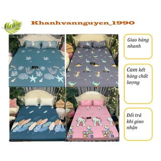 Ga chống thấm cotton NANO kháng khuẩn BAMBILO Vừa đệm 15cm đổ xuống chống thấm dày loại tốt không nóng bí sột soạt