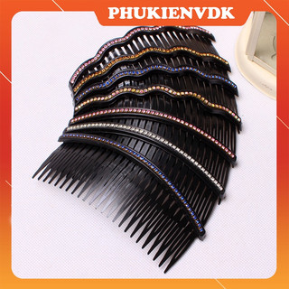 Lược cài tóc đính đá lấp lánh phụ kiện tóc MS389