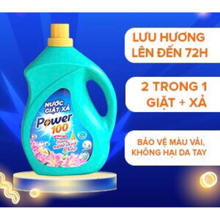 Nước giặt xả power 100