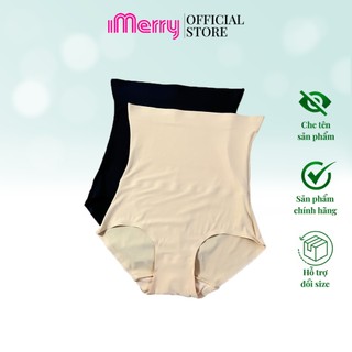 Quần Gen Bụng iMERRY quần lót su lưng cao dày hai lớp siết nhẹ vòng bụng và eo,tạo đường cong