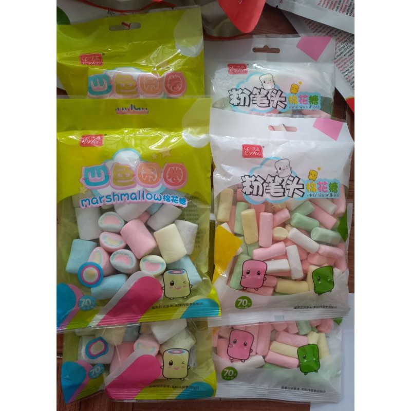 Kẹo bông gòn túi 70g