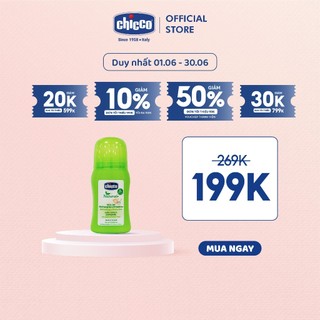 (DUY NHẤT T6 - BÁN GIÁ 199K) Lăn đa năng xua muỗi Chicco 60ml