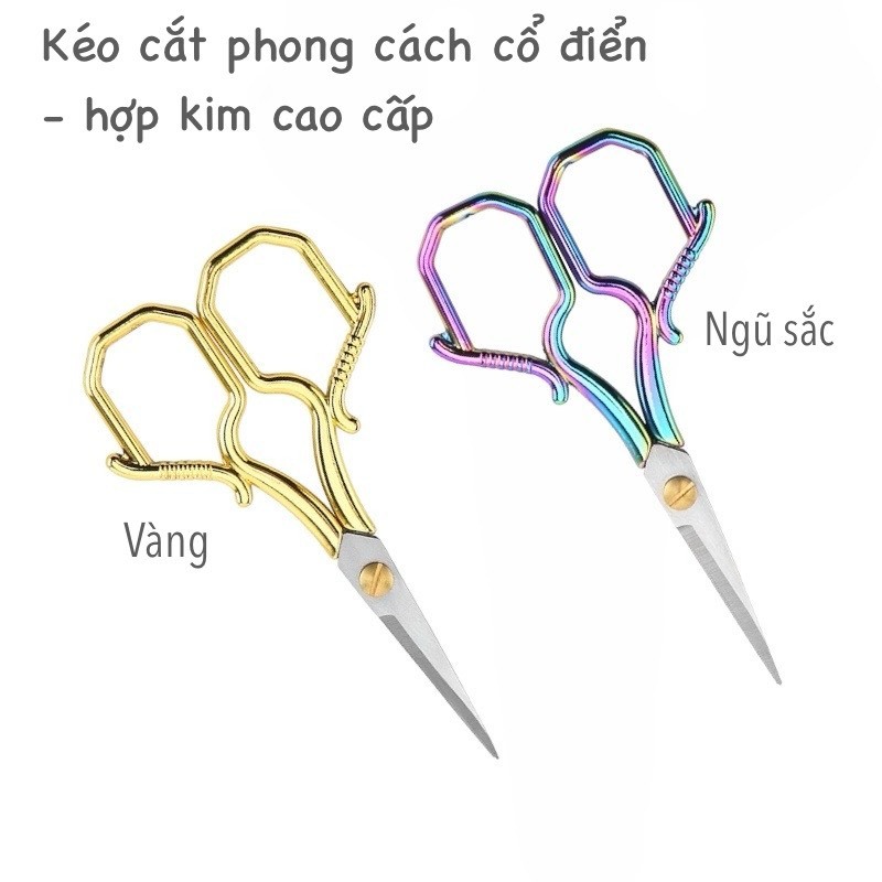 Kéo cắt phong cách cổ điển