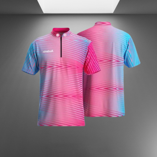 Áo Thi Đấu Billiards Hvstore Cao Cấp - Vải Thun Lạnh 4 Chiều Thoáng Mát, Thiết Kế Gradient Hiện Đại,