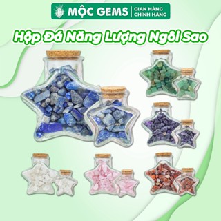 Hũ Đá Thanh Tẩy Hình Ngôi Sao May Mắn Mộc Gems, Hũ Đá Phong Thủy Giúp Chiêu Tài Lộc & Cải Thiện Năng Lượng