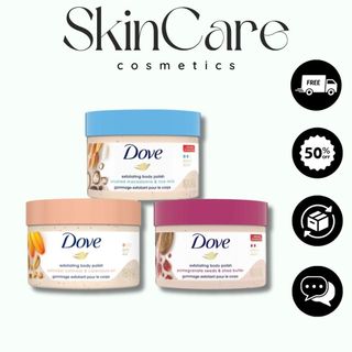 Tẩy da chết dove body giúp da mịn màng tẩy tế bào chết dove chính hãng