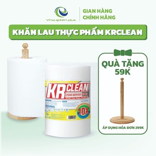 Khăn lau thực phẩm Krclean 20x30 (450 tờ) mềm mại, siêu dai, lau cực sạch, vải không dệt cao cấp