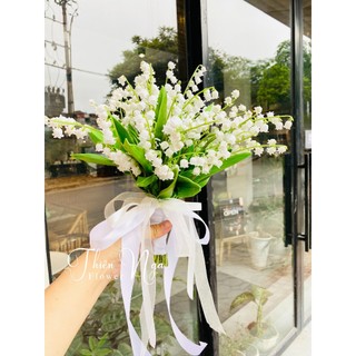 Hoa cưới cầm tay cô dâu, hoa cưới cầm tay linh lan đẹp