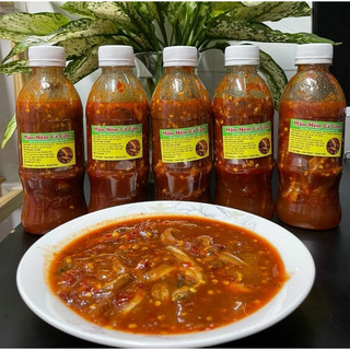 1 chai mắm nêm cá cơm nguyên con nhà làm ,mắm cái cá cơm - loại đặc biệt