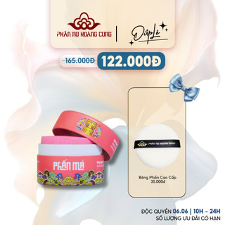 Phấn má hồng phấn nụ hoàng cung trọng lượng 25g