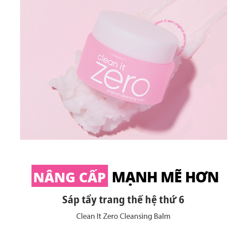 [Renewal] Sáp tẩy trang Banila Co C​l​e​a​n It Z​e​r​o C​l​e​a​n​s​i​n​g B​a​l​m O​r​i​g​i​n​a​l 100/180ML cho mọi da | BigBuy360 - bigbuy360.vn