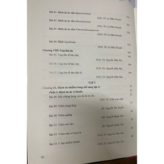 Sách - Bệnh học Da liễu (Tập 2)