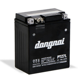 Ắc quy xe máy Pinaco PTZ7L (12V - 7Ah)