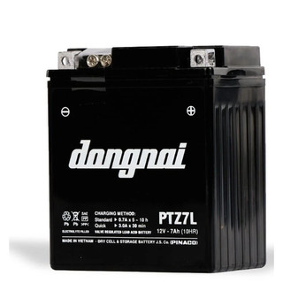 Ắc quy xe máy Pinaco PTZ7L (12V - 7Ah)