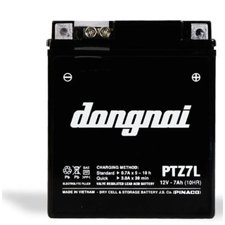 Ắc quy xe máy Pinaco PTZ7L (12V - 7Ah)