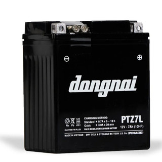 Ắc quy xe máy Pinaco PTZ7L (12V - 7Ah)
