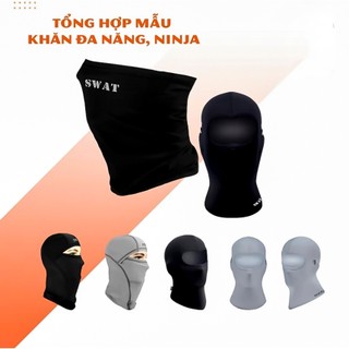 Tổng hơp các mẫu khăn đa năng và khăn ninja đủ loại SWAT