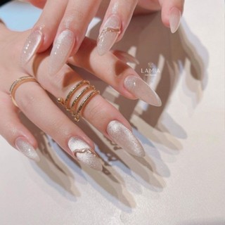  NAILBOX Mẫu nail mắt mèo kim cương sáng da nailbox thiết kế 