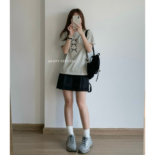 KAYY. Áo pull kẻ in nơ _ p1267
