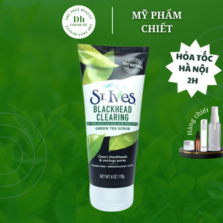 Tẩy da chết làm sạch mụn đầu đen chiết xuất trà xanh ST.Ives Blackhead Clearing Green Tea Scrub 170g