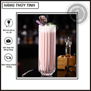 Ly thủy tinh highball thân sọc 425ml