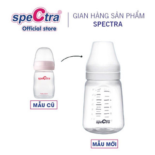 Bộ 2 bình trữ sữa cổ rộng dùng cho máy hút sữa SPECTRA 160ml PP chính hãng Hàn Quốc - MEDICAL