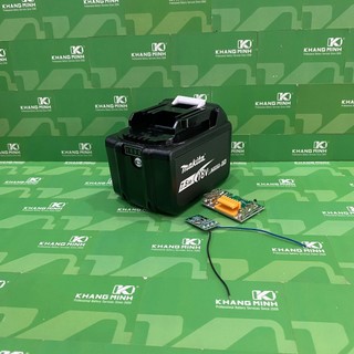 Vỏ mạch pin makita 18V 5S 3P Led và nhận sạc zin