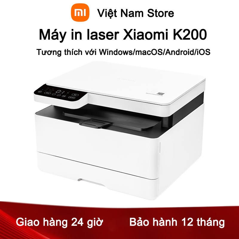 Máy In Laser Xiaomi K200 In Sao Chép Và Quét 3 Trong 1 Mới Chính Hãng
