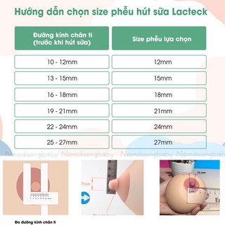 Phễu hút sữa Lacteck Baby Motion ( Hàng nhập Mỹ) ( Giá 1 đôi )
