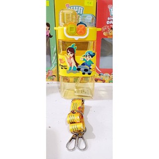 Bình nước đa năng 2 vòi 550ml ( Quà tặng Kun)
