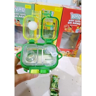 Bình nước đa năng 2 vòi 550ml ( Quà tặng Kun)