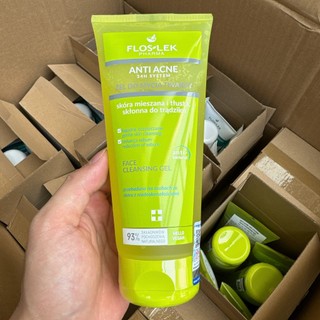 ✅ Floslek Pharma Gel Rửa Mặt Kháng Khuẩn Ngừa Mụn Antibacterial Face Cleansing Gel 125ml