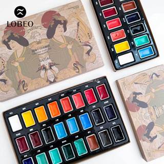 [LOBEO] Màu nước Cổ Thái viên nén