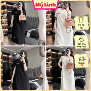 Đầm thun poly đi chơi xinh (1091)
