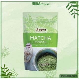 Bột Matcha hữu cơ hạng A - Dragon Superfoods - 100gr