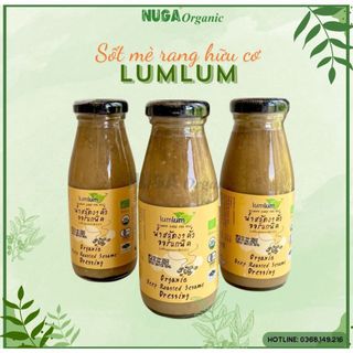 Sốt mè rang hữu cơ (Organic Deep Roasted Sesame Dressing) - Lum Lum - 175ml