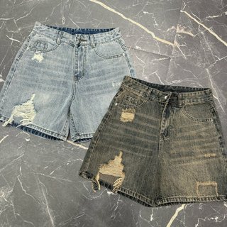 Q71 - QUẦN JEAN NGỐ WASH RÁCH BỤI 2M 778