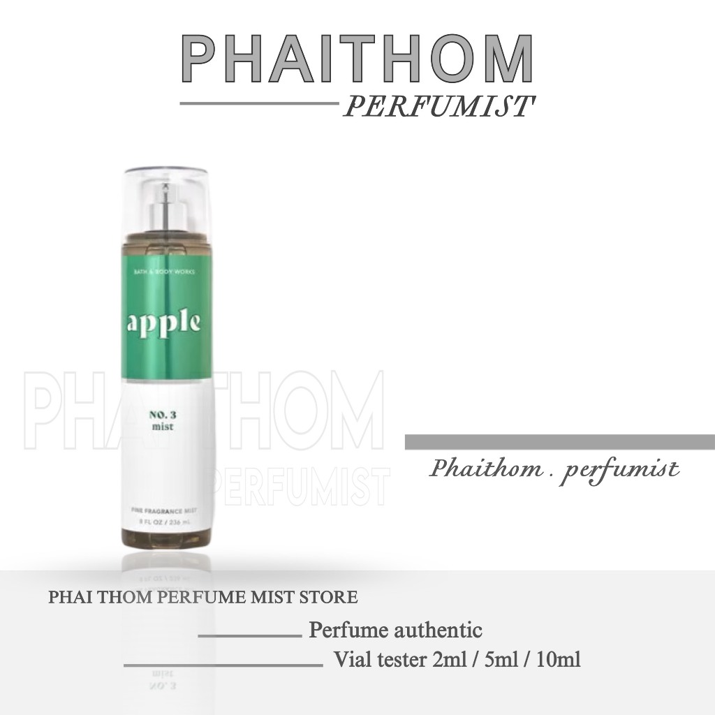 Xịt Thơm Toàn Thân Bath & Body Works Body Mist - APPLE