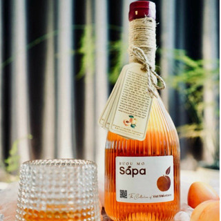(Rượu tươi/ Best seller) Rượu mơ má đào Sapa 14%