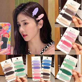 Kẹp tóc mái mỏ vịt iLita cặp bấm mái nữ đẹp vintage Hàn Quốc dễ thương màu trơn hottrend 2024