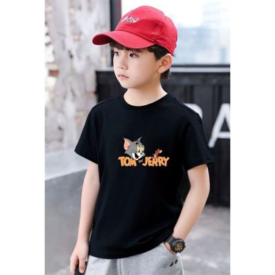 Áo phông trẻ em TA18 bé trai in hình chất thun cotton cân nặng từ 15-42kg Loza G0170