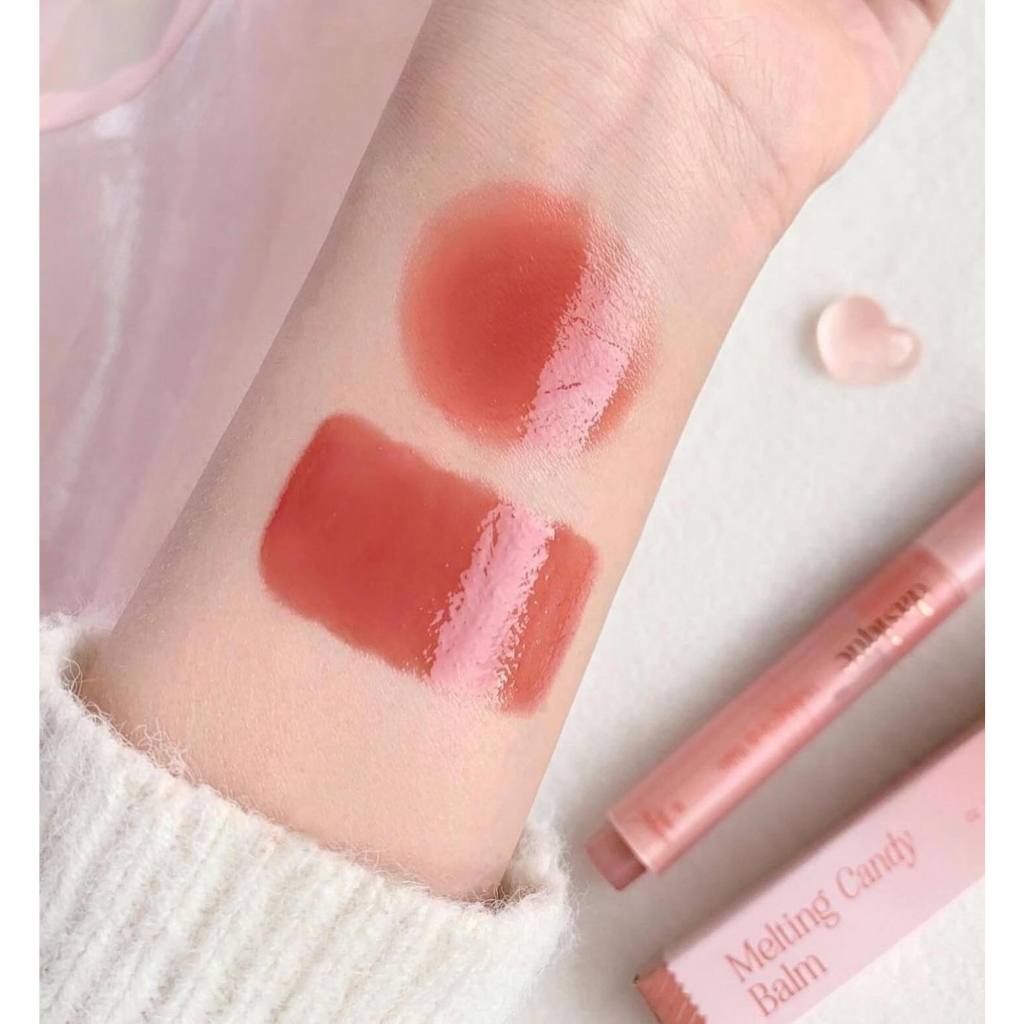 Son Dưỡng Dasique Có Màu 02 Apple Cinamon Dasique Melting Candy Balm