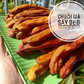 500g chuối già sấy dẻo nguyên trái
