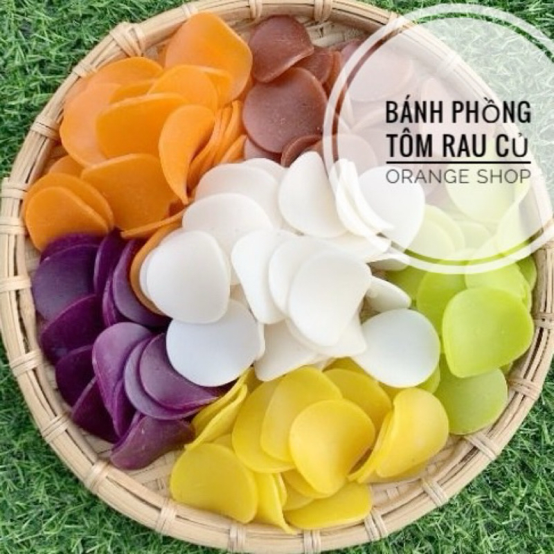 500g Bánh Phồng Tôm Rau Củ