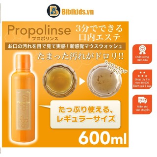 Nước súc miệng Nhật bản Propolinse Nhật Bản 600ml
